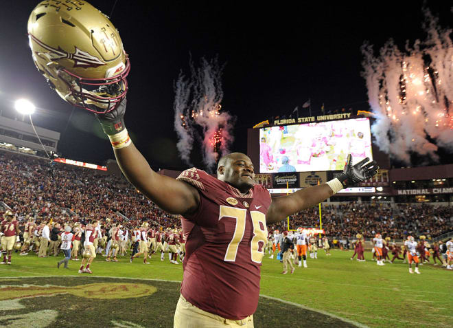 Wilson Bell celebrates another win over the Gators.