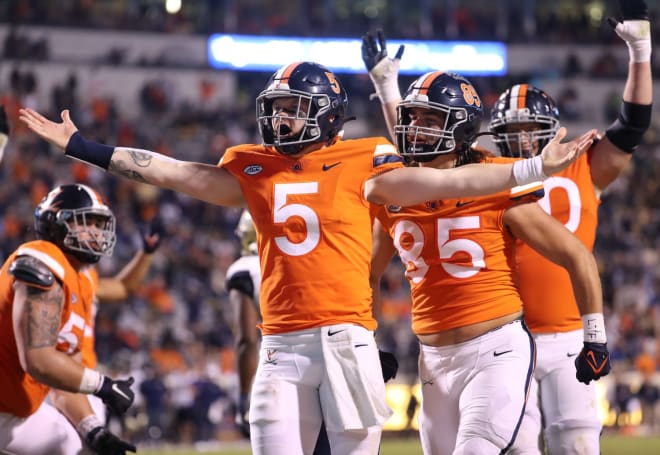 Two-thirds of the way through the regular season, Brennan Armstrong remains on pace to shatter most of UVa's single-season records for a quarterback.