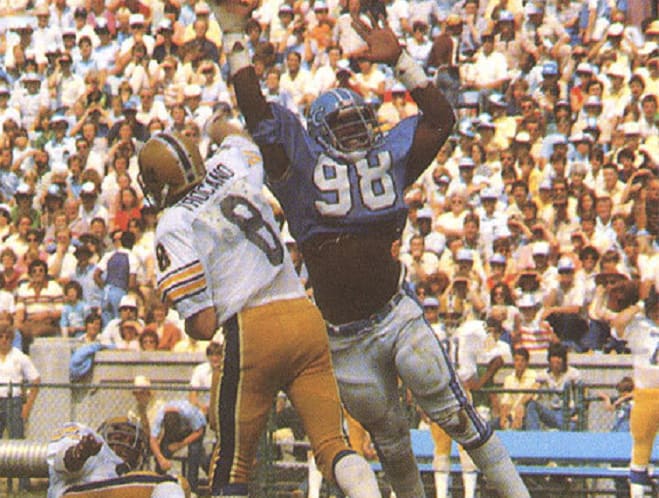 Overall, Lawrence Taylor is the greatest defensive player of all time, at UNC is when his game started blowwoming.