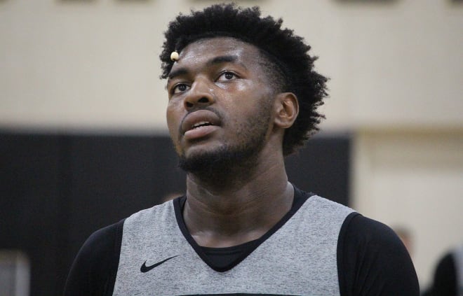 Trevion Williams was Purdue's best rebounder during Sunday's scrimmage.