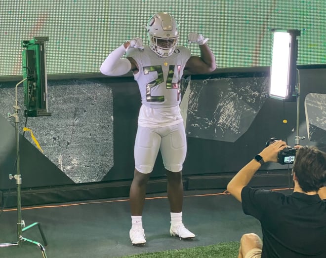 2023 RB Roderick Robinson has already made multiple visits to Oregon earlier in the process.