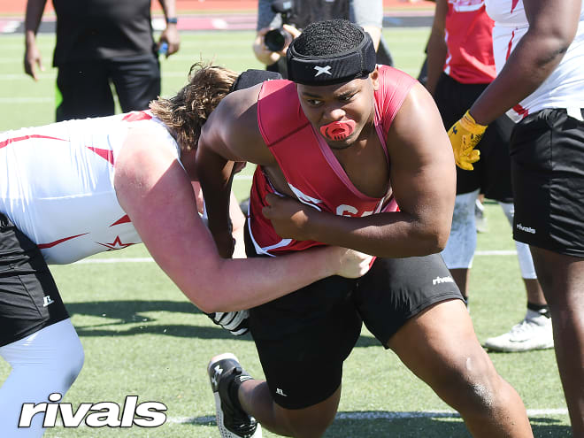 UVA DL commit Anthony Holmes leads Spring Westfield.