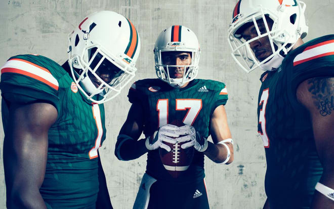 Team unveils `State of Miami' and `Miami Nights' uniforms - CanesCounty