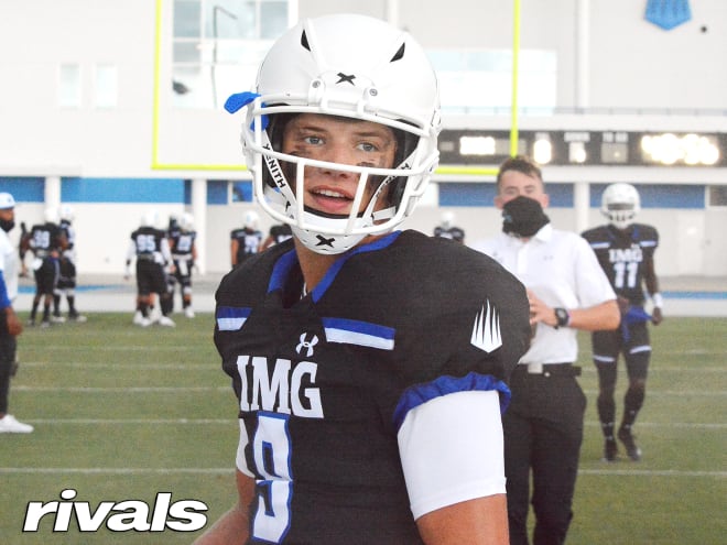 Michigan Wolverines football commit J.J. McCarthy and IMG Academy have a huge game tonight.