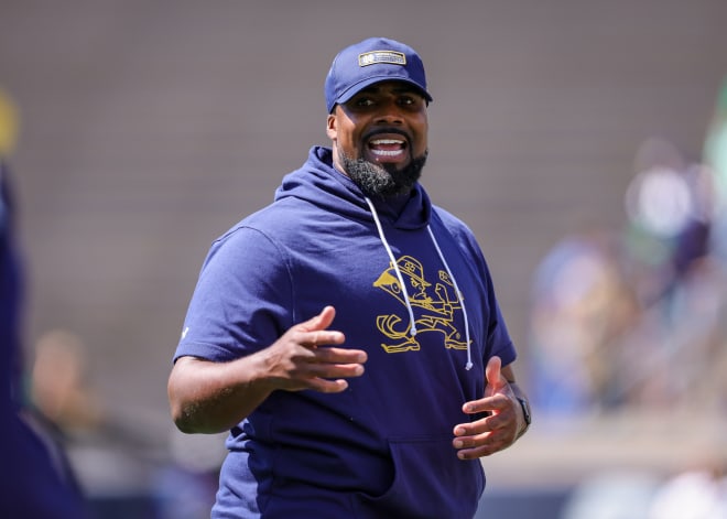 Unlike its timing with the 2024 recruiting class, Notre Dame football has had early success in defensive line recruiting in the 2025 cycle so far. Here's a closer look into what the Irish are building ahead of one 2025 defensive end target's upcoming announcement.