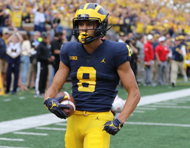 Michigan Wolverines football receiver Ronnie Bell led the club in receiving yards in 2019.