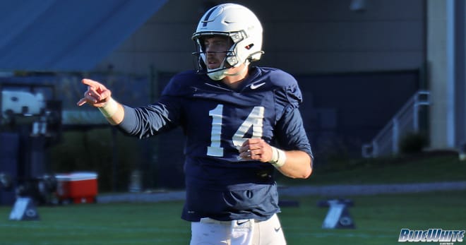 Penn State Nittany Lions fifth-year senior quarterback Sean Clifford was back at practice Wednesday afternoon.