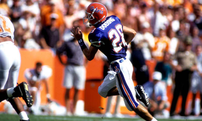Former Gator Chris Doering set the SEC record for most career receiving touchdowns (31).
