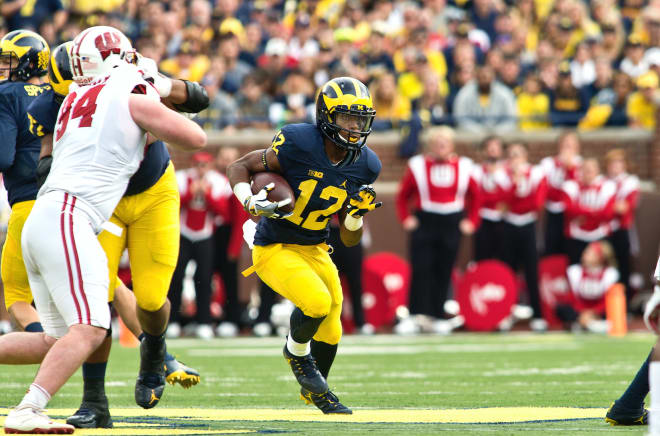Michigan defeated then-No. 8 Wisconsin, 14-7, the last time the Badgers visited Ann Arbor (2016).