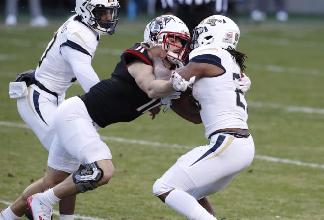 NC State Wolfpack football linebacker Payton Wilson