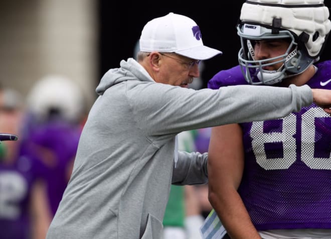 Offensive coordinator Courtney Messingham offered tight end Will Swanson at camp.