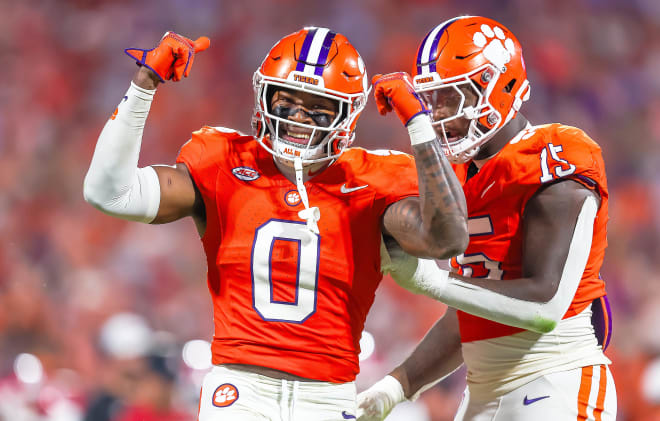 Barrett Carter and Clemson's defense bowed up in the second half.