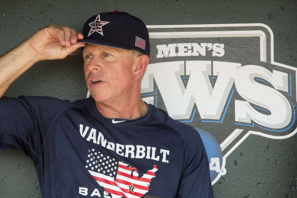 Vanderbilt coach Tim Corbin hopes to lead the Commodores to a fourth College World Series.