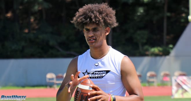 The Penn State Nittany Lions football program is recruiting QB Dante Moore from Detroit. 