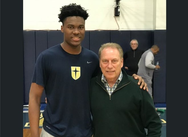Tom Izzo offered Julius Marble a scholarship on Wednesday.