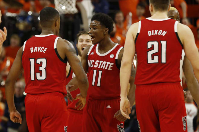 NC State Wolfpack basketball senior guard Markell Johnson has helped the Pack move up in NET rankings lately. 