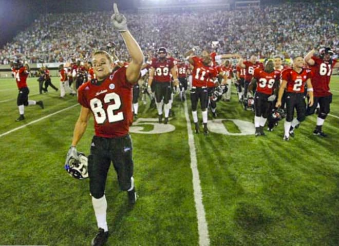 In 2003, P.J. Fleck helped lead the Huskies to a No. 10 ranking and wins vs. Maryland, Alabama and Iowa State. 