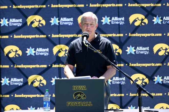 Kirk Ferentz discusses Iowa's loss to Purdue.
