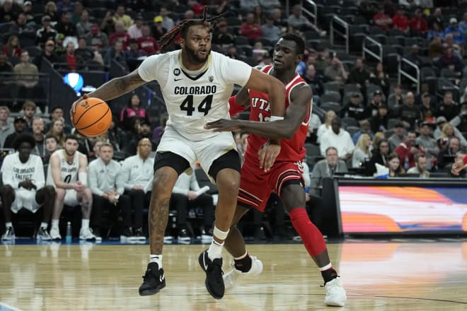 Eddie Lampkin Jr. drives to the rim in Thursday's game against Utah.