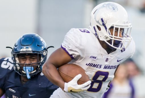 James Madison senior inside receiver John Miller (shown in October) said he will play in Saturday's championship against North Dakota State.