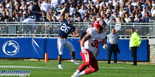 MVP: Barkley isn't just doing it with his feet. He also leads PSU with 29 receptions for 325 yards.