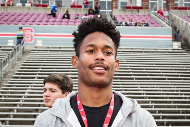 Mount Airy (N.C.) High junior wide receiver Donavon Greene was offered by NC State on Jan. 27.
