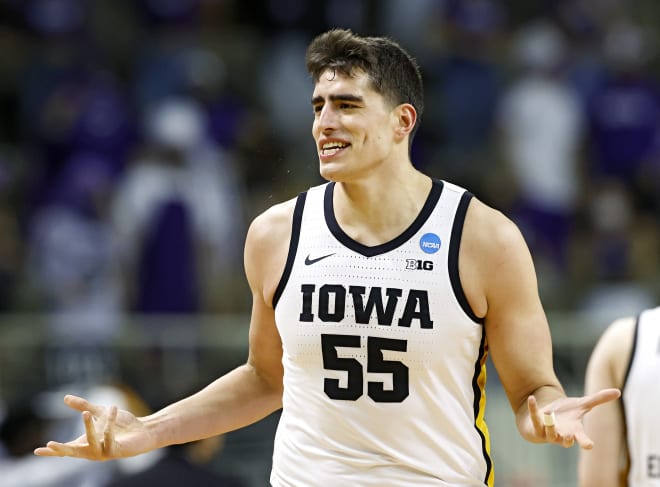 Luka Garza looks to lead Iowa to the Sweet 16. (Photo: Hawkeyesports.com)