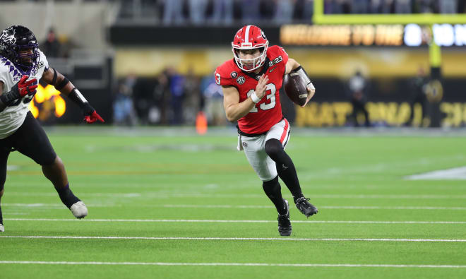 Georgia vs. TCU: Bulldogs QB Stetson Bennett just wins