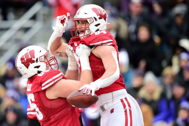 Wisconsin tight end Jake Ferguson. 