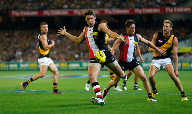Arryn Siposs was a standout forward for the Australian Rules of Football's St. Kilda Saints.