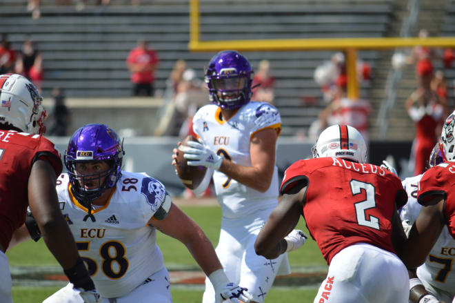 East Carolina backup quarterback Reid Herring has entered the transfer portal.