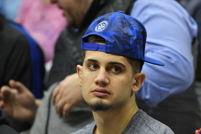Sam Cunliffe has decided to transfer to Kansas