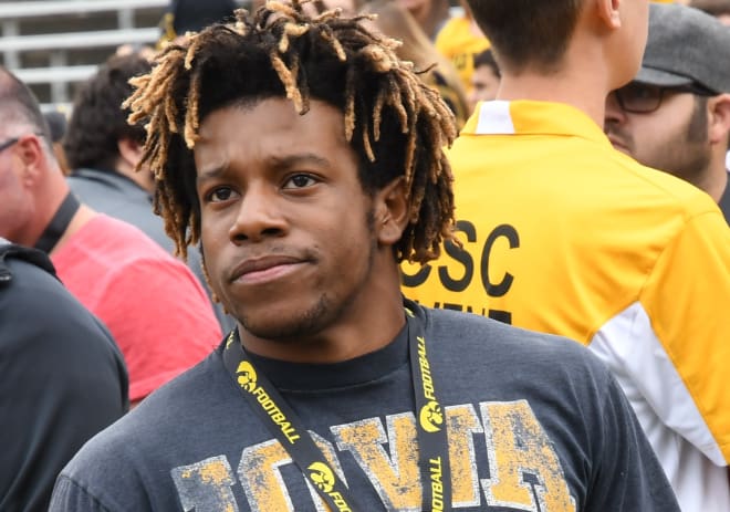 Class of 2019 in-state running back Jayson Murray visited the Hawkeyes earlier this season.