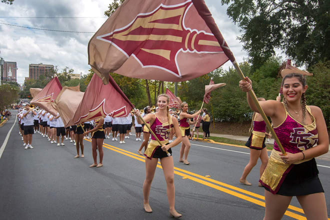 Florida State University held its annual Homecoming parade on Friday afternoon.