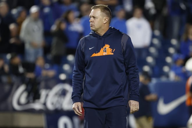 Saturday night's 66-49 loss was not the return to BYU that UVa coach Bronco Mendenhall envisioned.