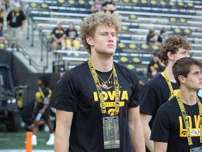 Iowa brings in four early enrollees in its 2024 recruiting class this weekend, including Gavin Hoffman. How early could they contribute?