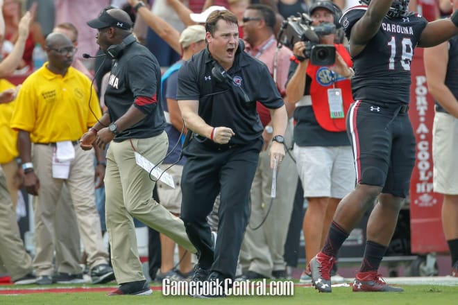 Can Will Muschamp lead the Gamecocks to a bowl game in his first season as coach?