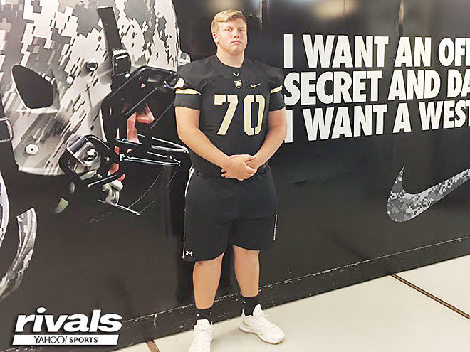 Big OL Thomas Willett had an eye opening unofficial visit to Army West Point