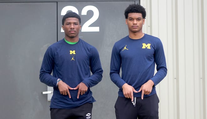 Top defensive backs Kody Jones and Will Johnson are committed to Michigan Wolverines football recruiting.