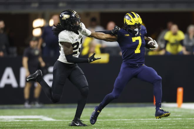 Donovan Edwards returns at RB for Michigan, giving the Wolverines one of the best rushing attacks nationally