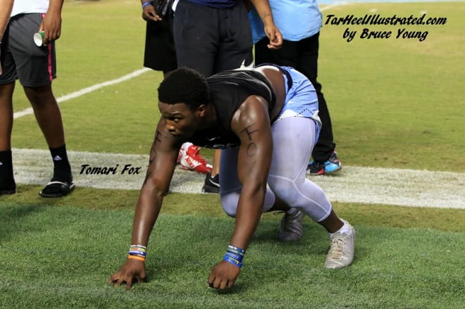 Tomari Fox is getting closer to choosing a college, and UNC remains very much in contention.