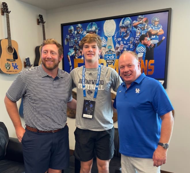 Vizzina with Liam Coen and Mark Stoops