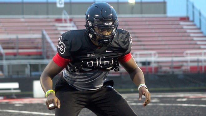 Chicago linebacker Tyler McLaurin is committed to Michigan Wolverines football recruiting, Jim Harbaugh.