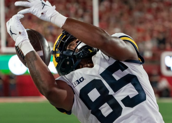 Michigan Wolverines football receiver Daylen Baldwin