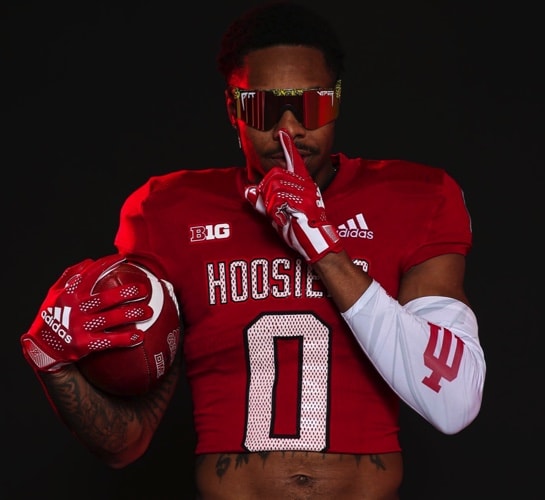 North Carolina WR transfer Emery Simmons commits to Indiana. (Emery Simmons)