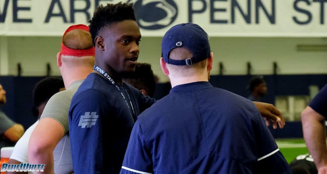 Johnson attended Penn State's Elite Prospect Camp I on Friday. 