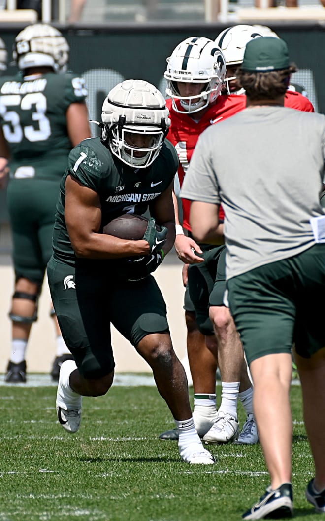 Jaren Mangham comes to Michigan State after previously playing at Colorado and South Florida.