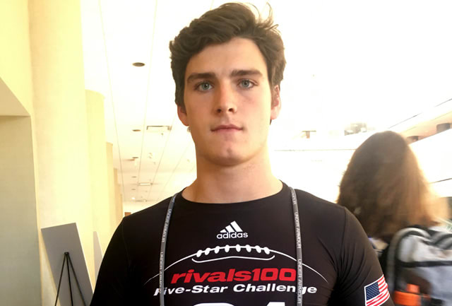 Four-Star TE John Fitzpatrick holds an offer from Alabama 