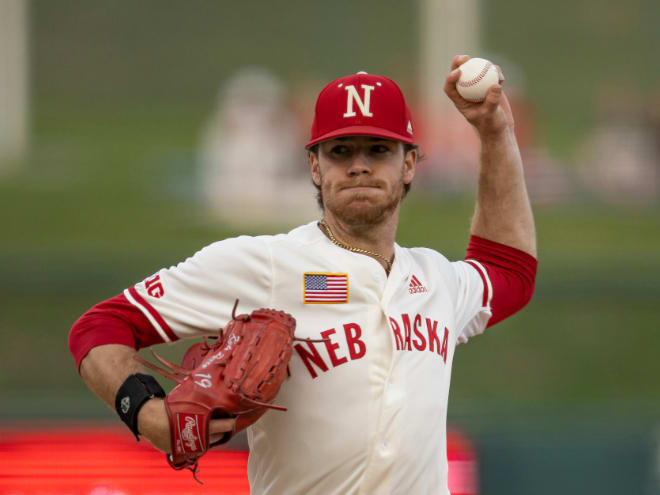 Nebraska baseball LHP Kyle Perry