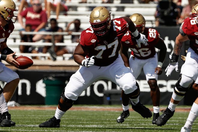 2022 NFL Draft: Offensive Lineman Zion Johnson, Boston College